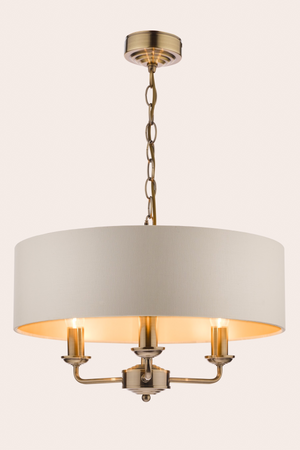 Laura Ashley Sorrento 3 Light Armed Ceiling Fitting