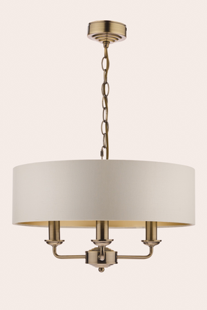 Laura Ashley Sorrento 3 Light Armed Ceiling Fitting