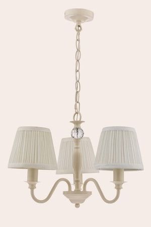 Laura Ashley Ellis Spindle 3 Light Chandelier