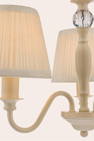 Laura Ashley Ellis Spindle 3 Light Chandelier