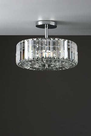 Laura Ashley Fernhurst 3 Light Art Deco Ceiling Light