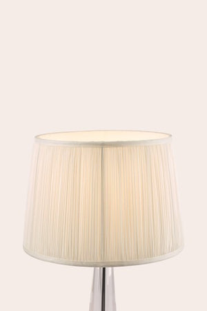 Laura Ashley Hemsley Pleated Silk Empire Drum Shade