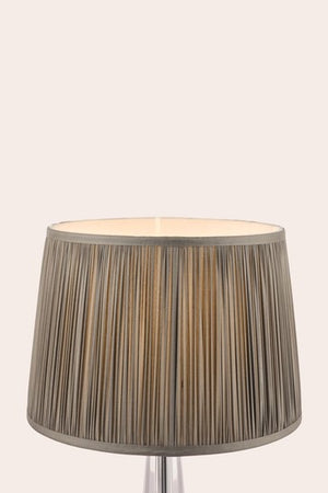 Laura Ashley Hemsley Pleated Silk Empire Drum Shade