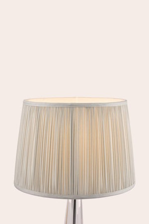 Laura Ashley Hemsley Pleated Silk Empire Drum Shade