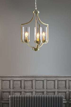 Laura Ashley Joseph 3 Light Chandelier