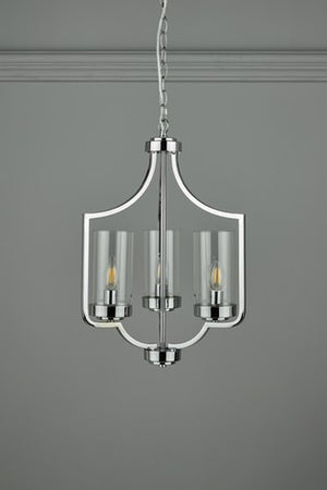 Laura Ashley Joseph 3 Light Chandelier