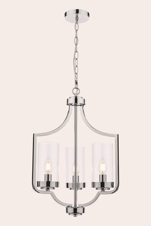 Laura Ashley Joseph 3 Light Chandelier