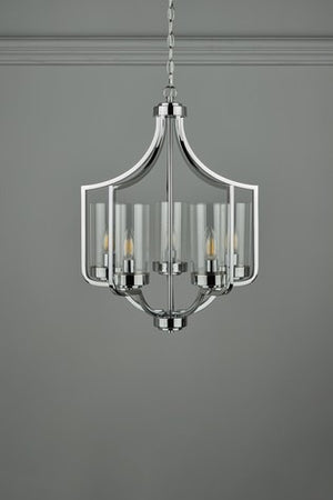 Laura Ashley Joseph 5 Light Chandelier