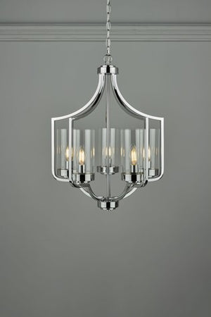 Laura Ashley Joseph 5 Light Chandelier