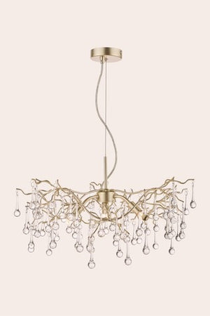 Laura Ashley Willow 3 Light Pendant Ceiling Light